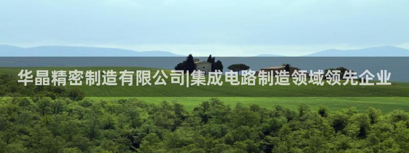 下载彩神争霸谁与我争锋：华晶精密制造有限公司|集成电路制造领域领先企业