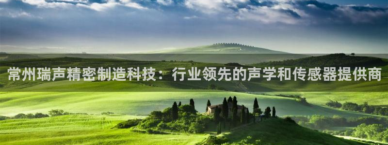 彩神v8下载app：常州瑞声精密制造科技：行业领先的声学和传感器提供商