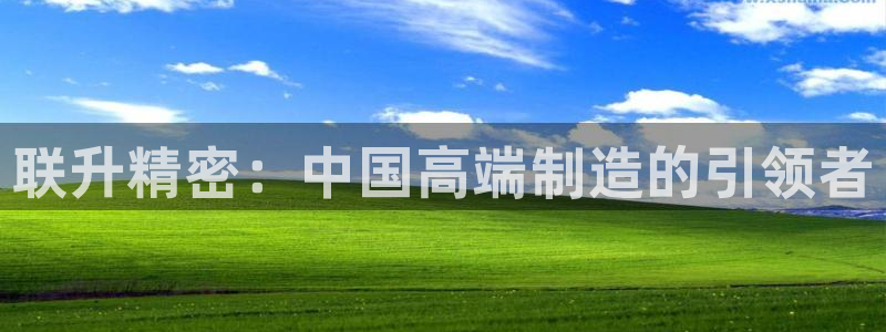 彩神大发如何观察走势：联升精密：中国高端制造的引领者
