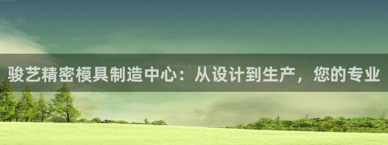 彩神8官网500：骏艺精密模具制造中心：从设计到生产，您的专业