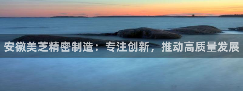 彩神v：安徽美芝精密制造：专注创新，推动高质量发展