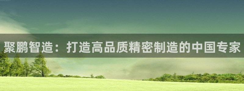 所有彩神购买首页中心：聚鹏智造：打造高品质精密制造的中国专家