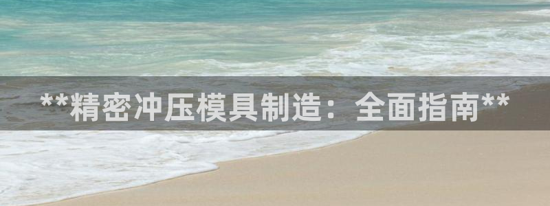 彩神购彩-购彩大厅入口老版：**精密冲压模具制造：全面指南**