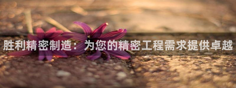 彩神系列平台：胜利精密制造：为您的精密工程需求提供卓越